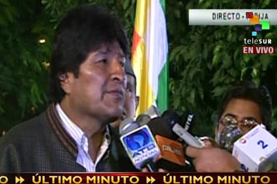 Evo Morales calificó victoria de Maduro como un triunfo de América Latina