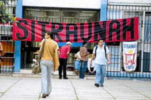 Sindicato de trabajadores de la Universidad Nacional autónoma de Honduras. SITRAUNAH. Proclama Unitaria.