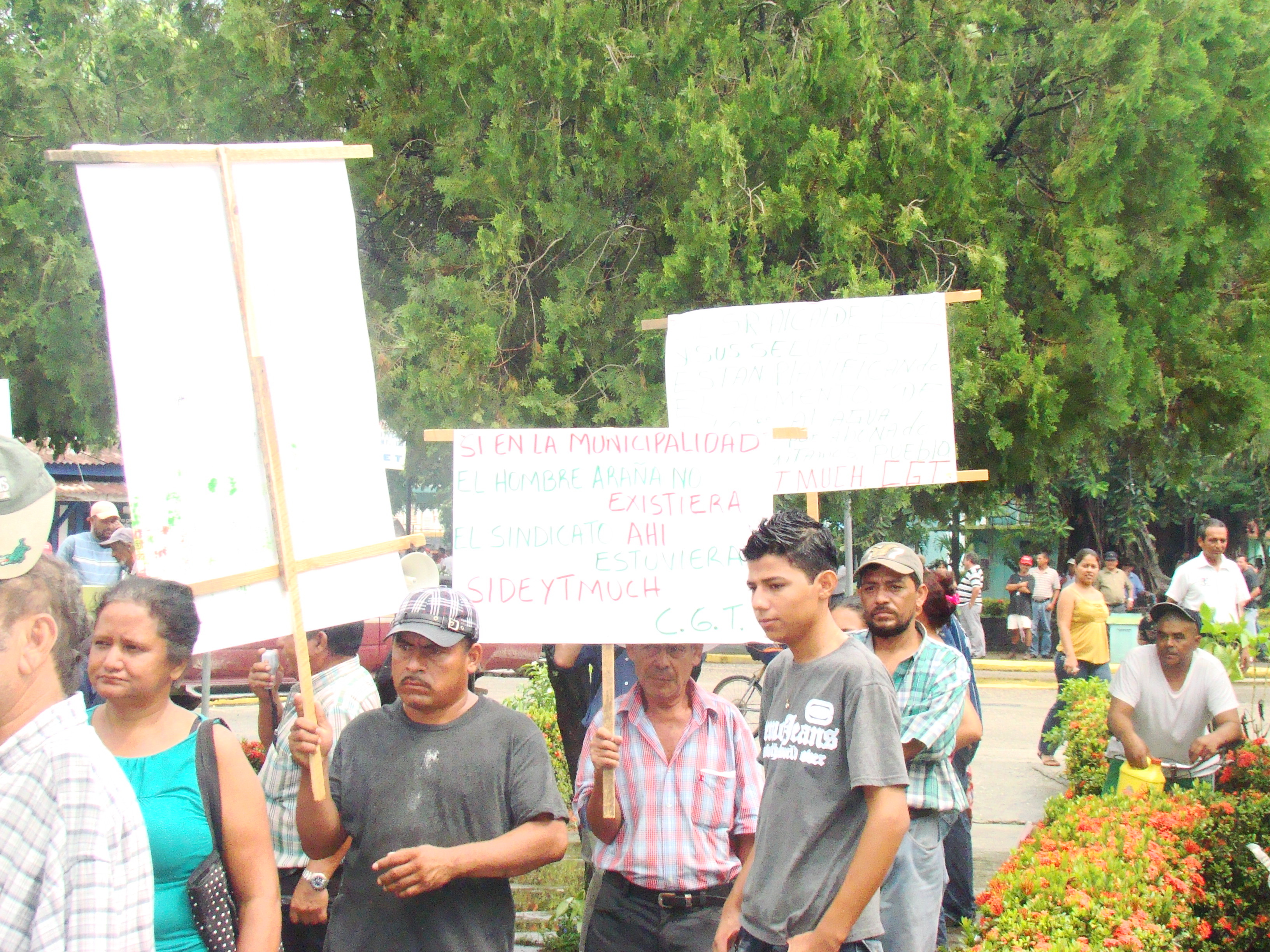 Logran reintegro sindicalistas despedidos de la Municipalidad de Choloma