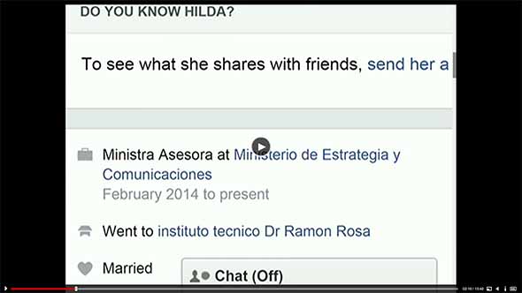 Hilda Ministra Facebook II